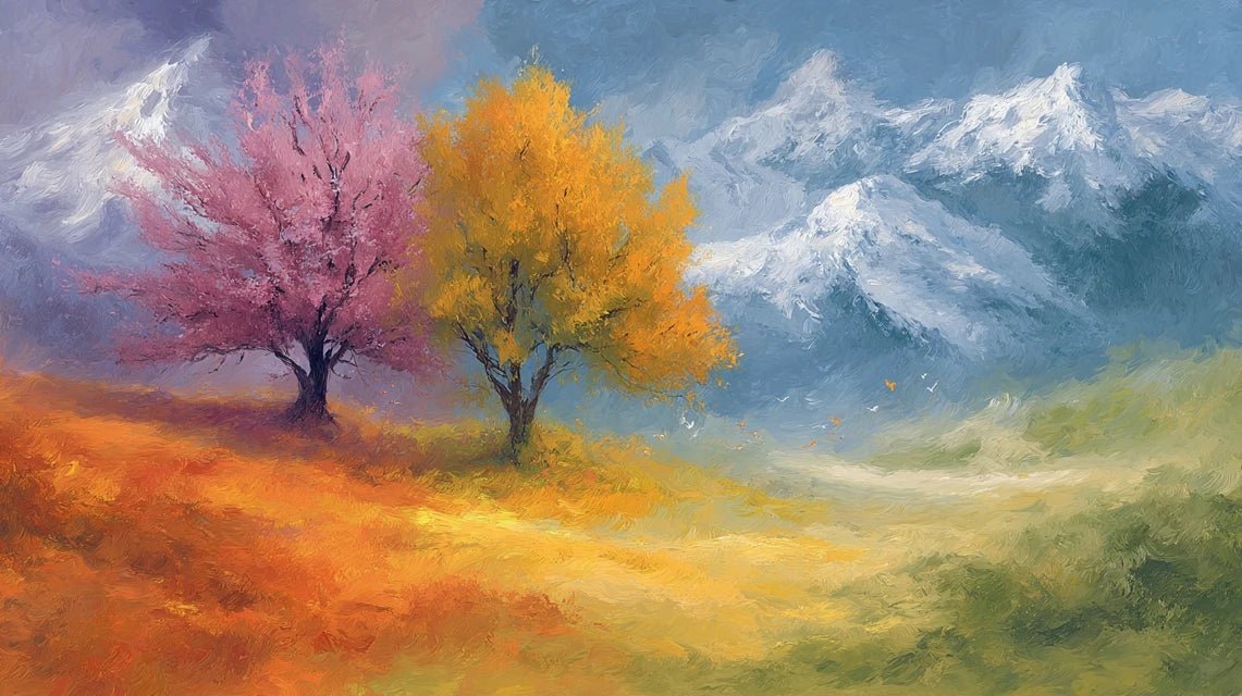 L'influence des saisons sur l'interprétation émotionnelle des paysages peints