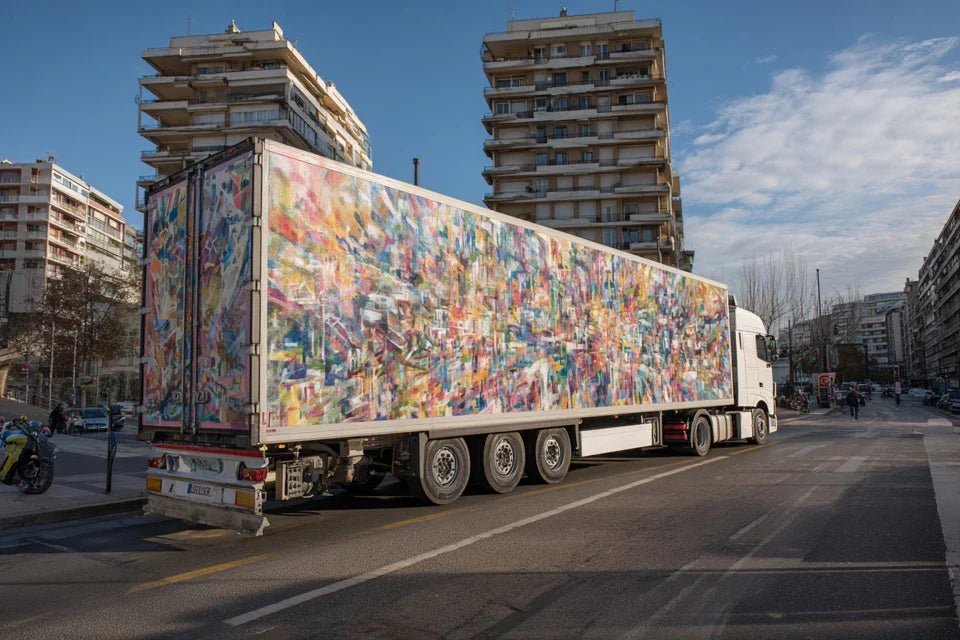 Location de camion et transport d’œuvres murales : nos conseils pratiques