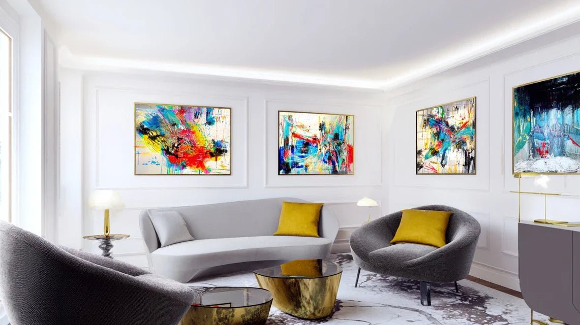 Narration murale multi-tableaux, créer une histoire avec plusieurs œuvres