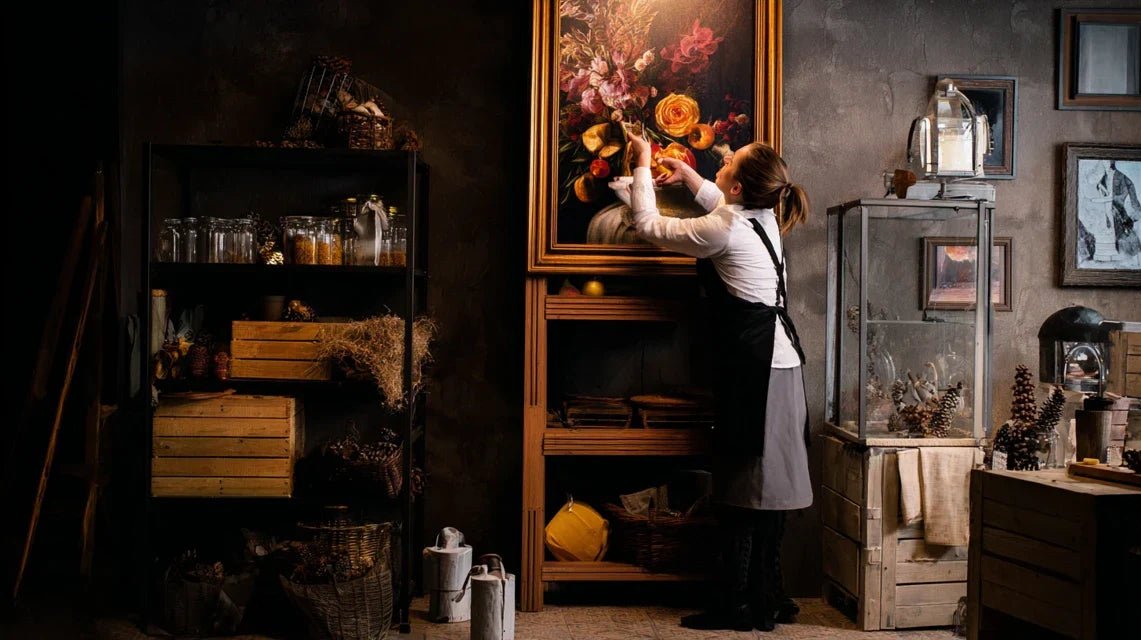 Peut-on mettre un tableau dans un cellier ou garde-manger ?