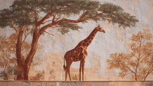 Pourquoi la girafe est iconique dans l'art mural sahélien ?