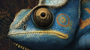 Pourquoi le caméléon est-il sacré dans l'iconographie Yoruba ?