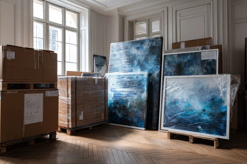 Protéger ses tableaux lors d’un déménagement en colocation ou location temporaire