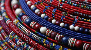 Quelle est l'origine des motifs Maasai en perles ?