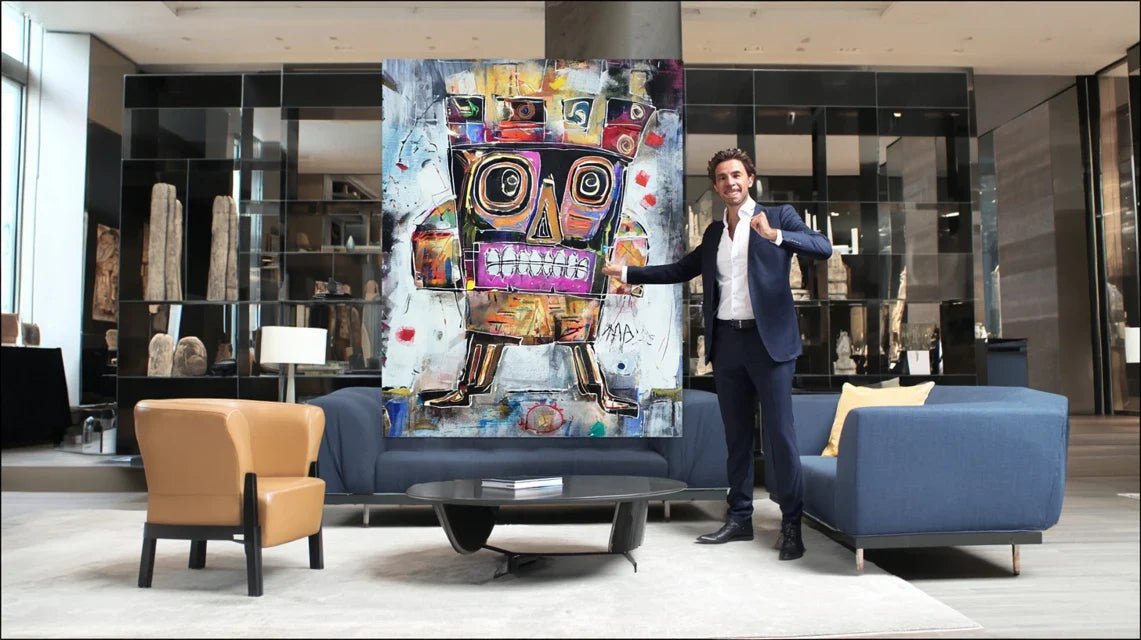 Représenter les mythes sans figuration dans un tableau mural