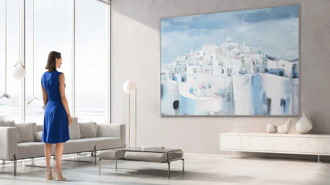 Revivez un pays visité grâce à un tableau évocateur