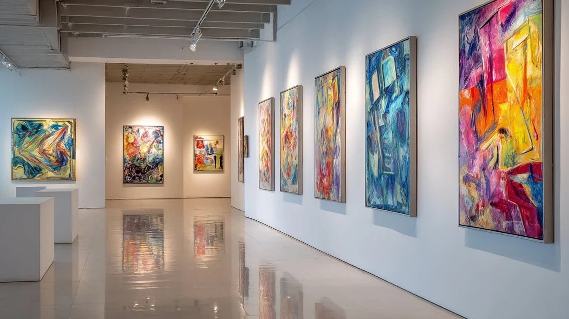 Scénographie d'exposition : mettre en valeur l'art abstrait