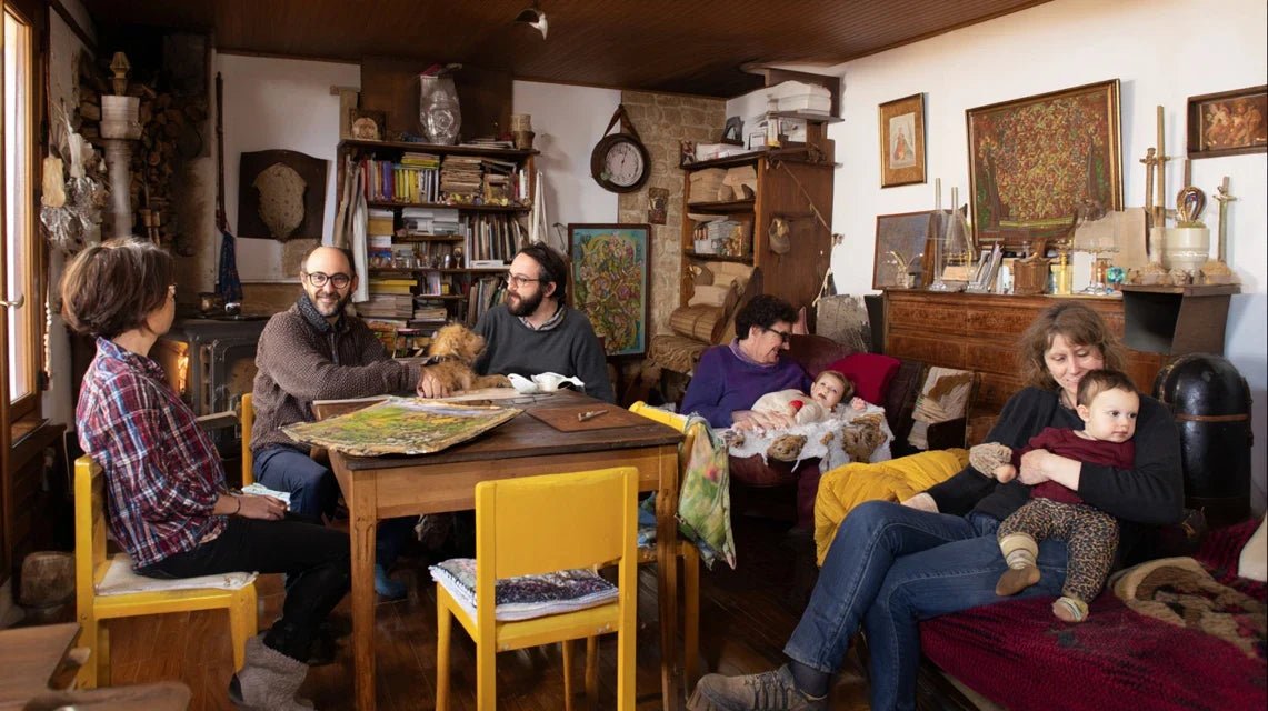 Storytelling familial mural, raconter son histoire avec des tableaux
