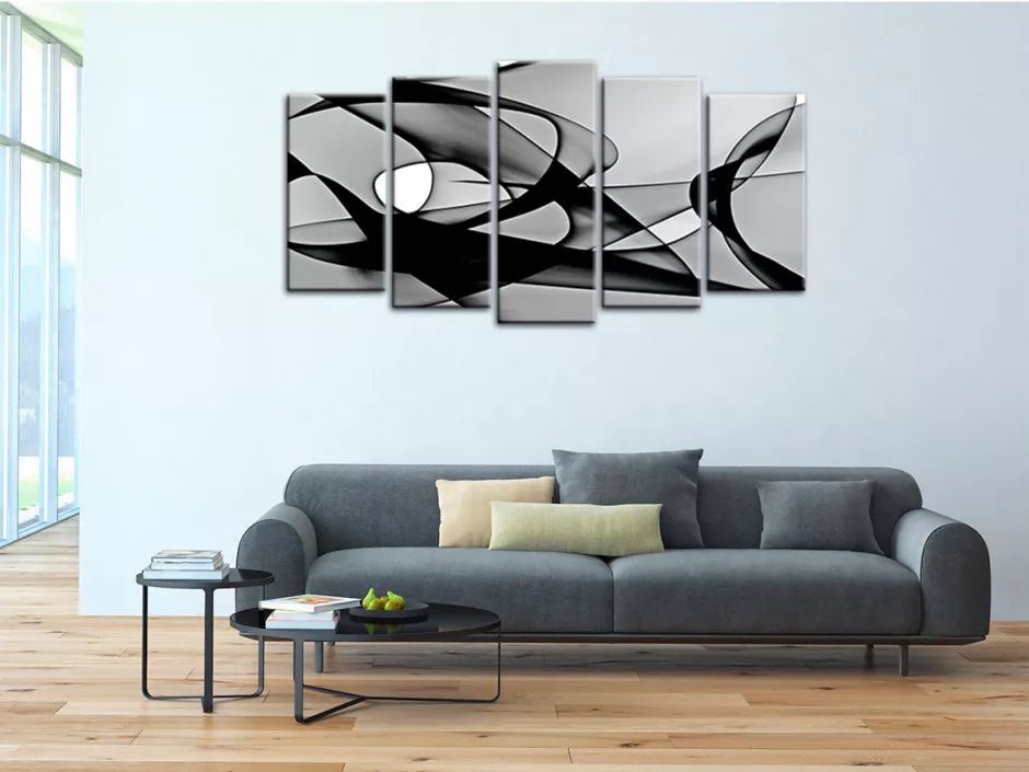Tableau noir et blanc : comment l’associer à des couleurs vives