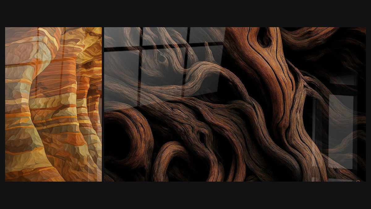 Deux tableaux côte à côte