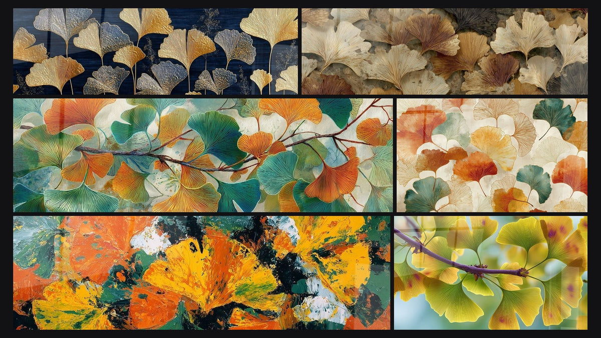 Mosaïque de six tableaux