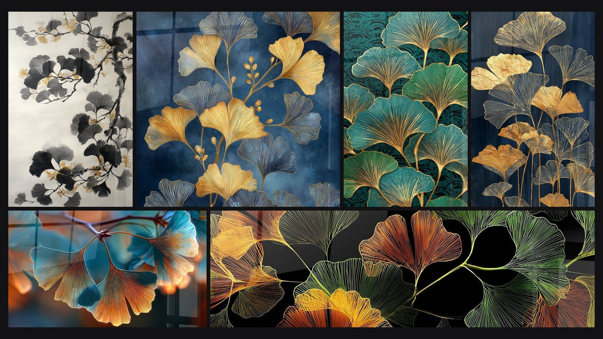 Mosaïque de six tableaux