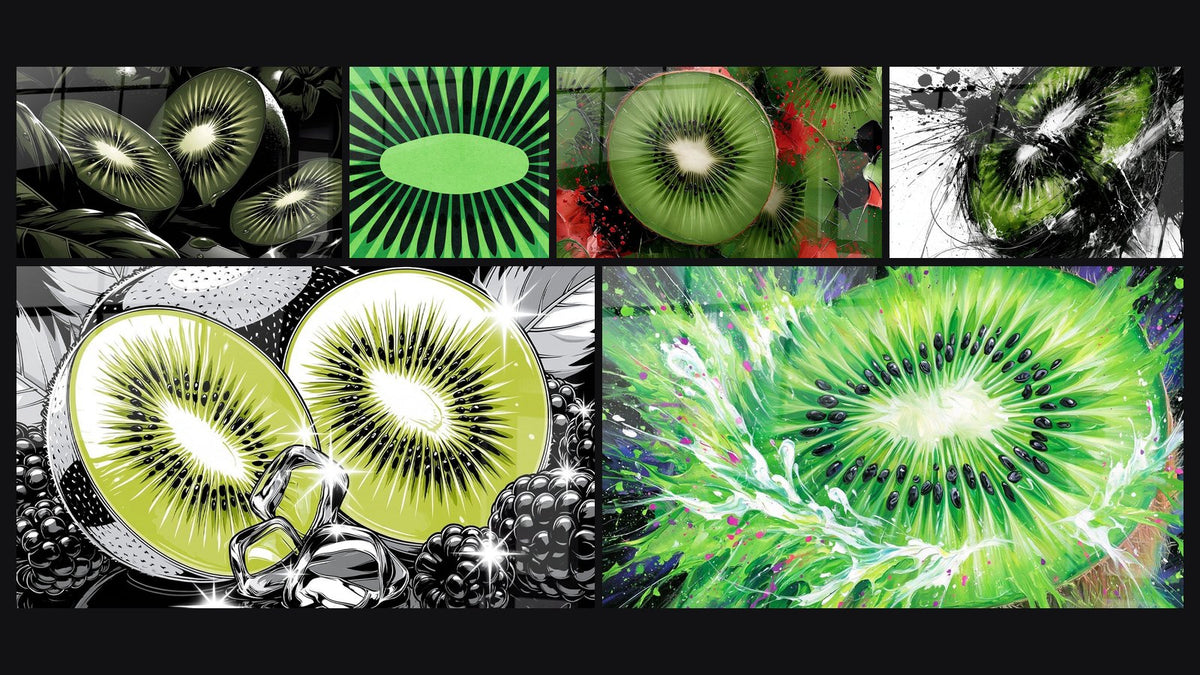 Mosaico di sei quadri