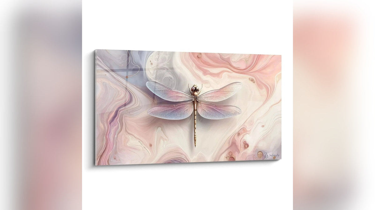 Tableau encadré sur un mur : Élégance Aérienne