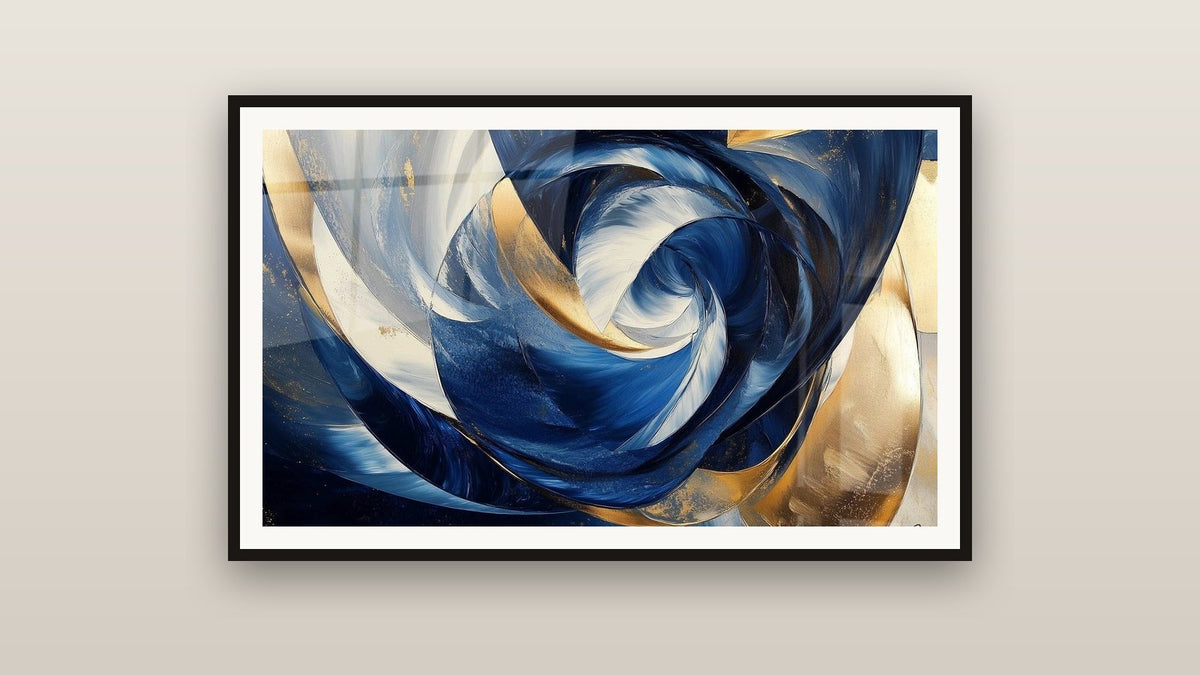 Quadro incorniciato su una parete: Ipnosi Marina