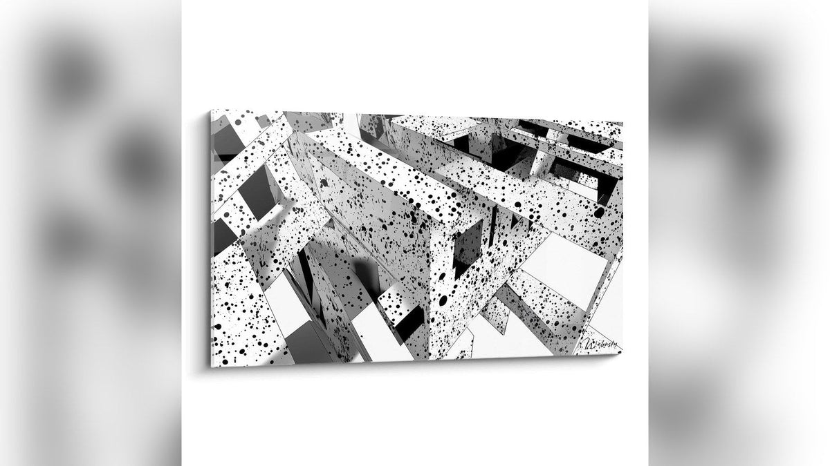 Quadro incorniciato su una parete