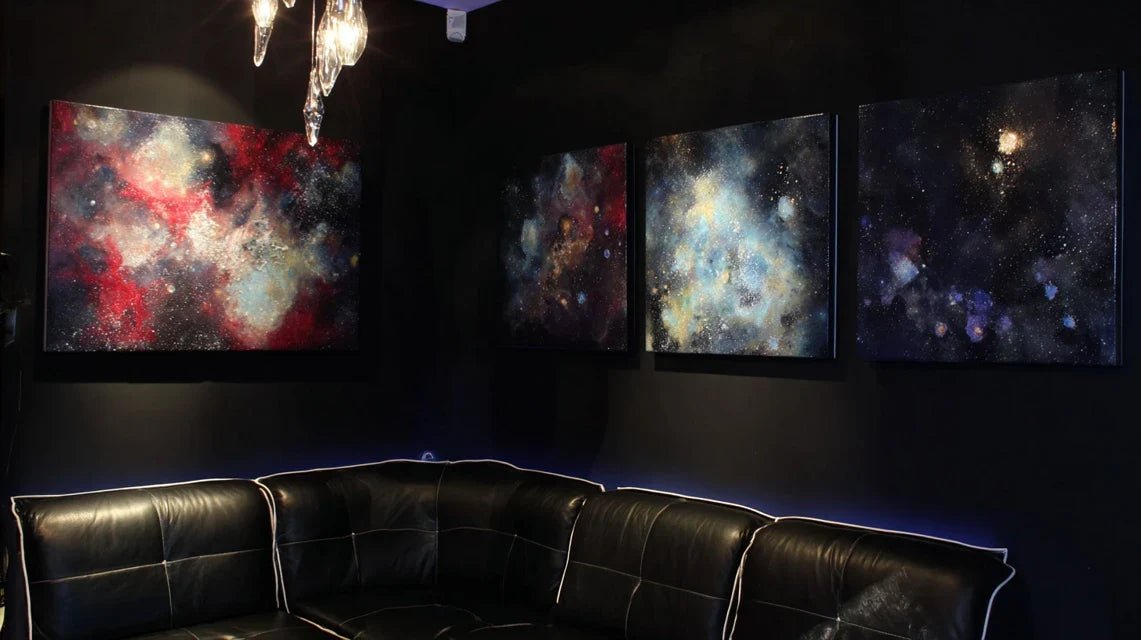 Tableaux du cosmos et de l’univers : voyage spatial au cœur de votre déco