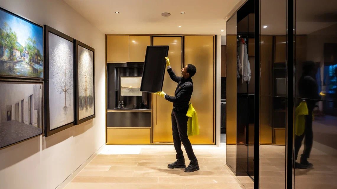 Tableaux et poussière : conseils pour un entretien simple mais efficace