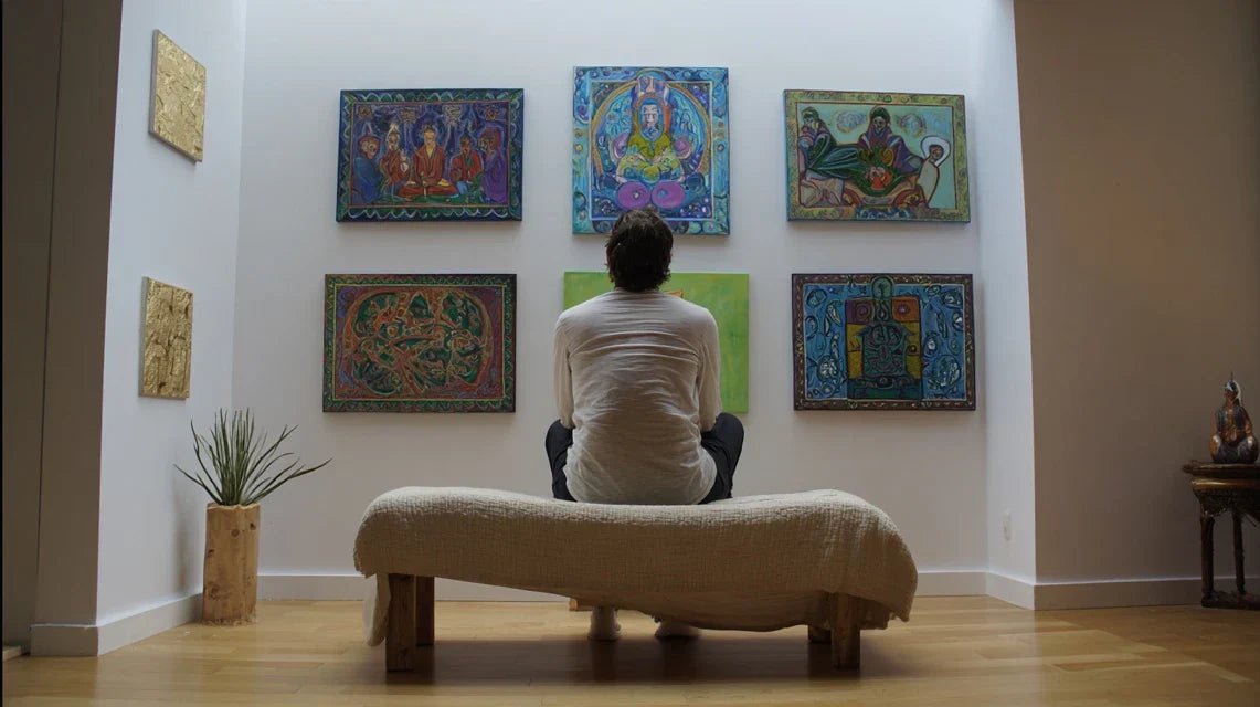 Tableaux pour méditation et contemplation : un support visuel pour l’intériorité