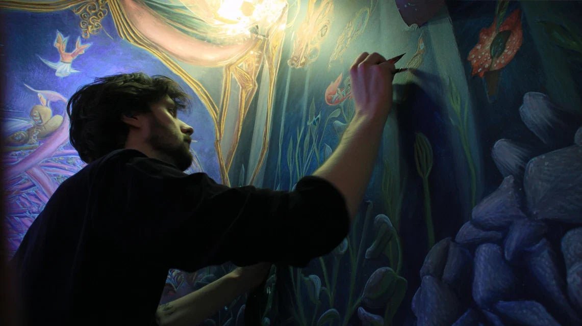 Tableaux rêve et mythe, art mural pour illustrer l'imaginaire