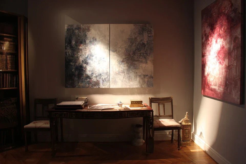 Transformer un bureau ou chambre d’amis avec quelques tableaux bien choisis