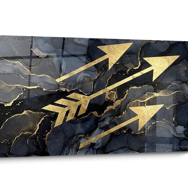 Quadro Tiro con l'Arco Dorato