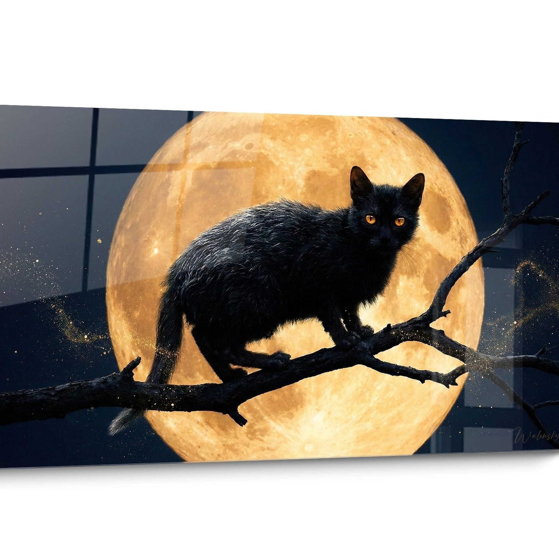 Lykoi Cat Mystique Wall Art