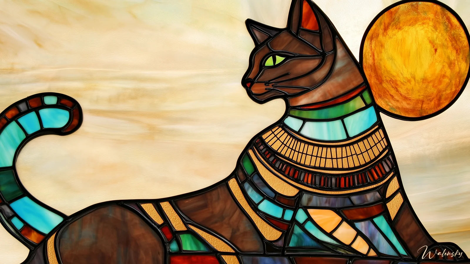 Tableaux style vitraux