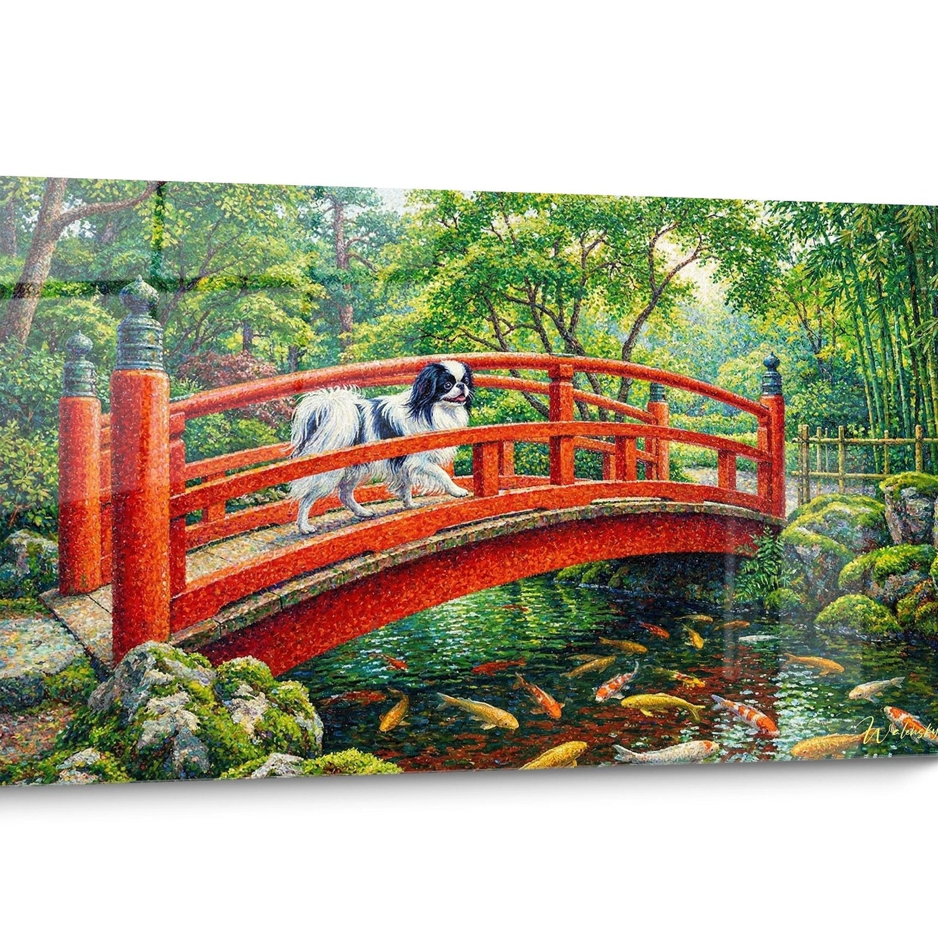Tableau Epagneul Japonais
