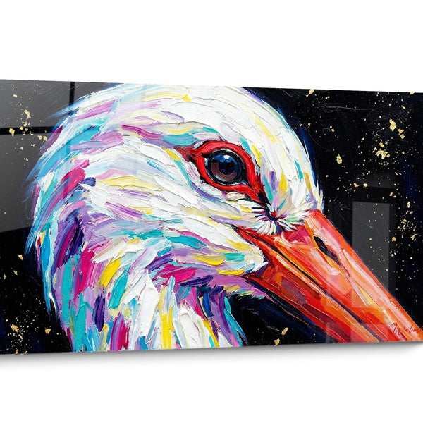 Tableau Cigogne Moderne