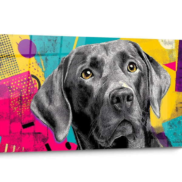 Tableau Labrador Retriever Pop Art