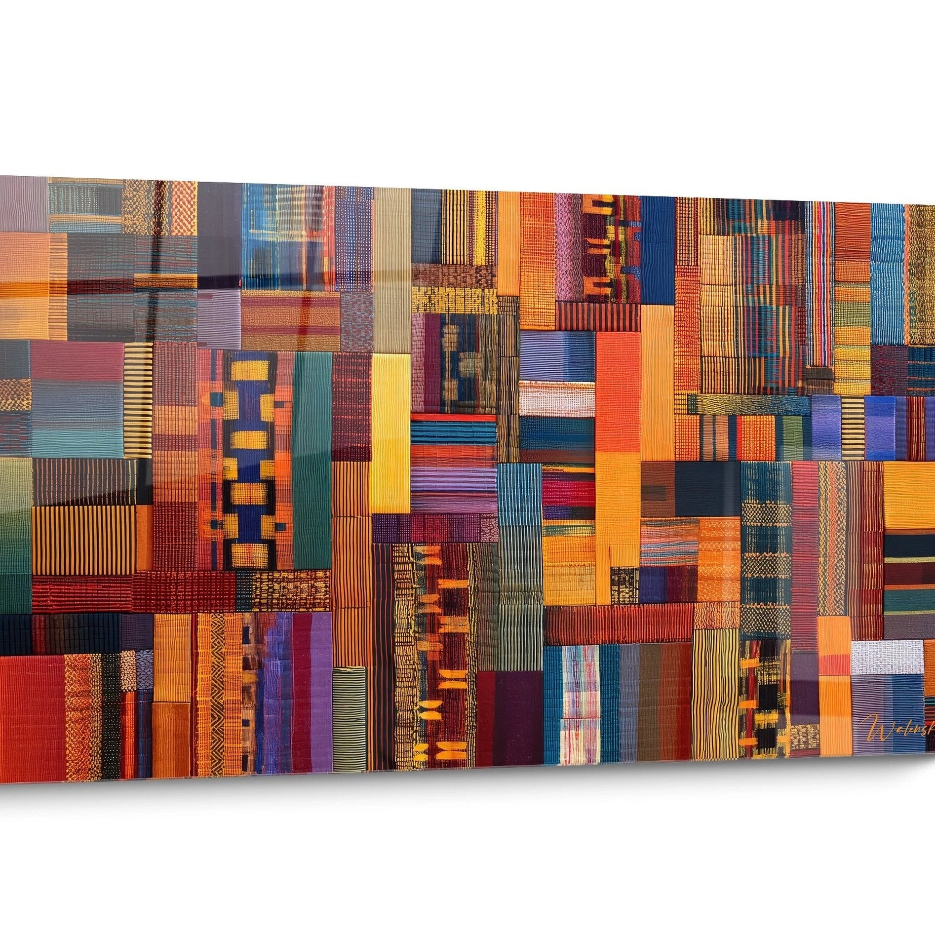 Tableaux tissu d'Afrique