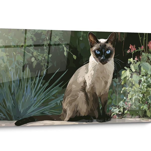 Tableau chat Tonkinese Zen