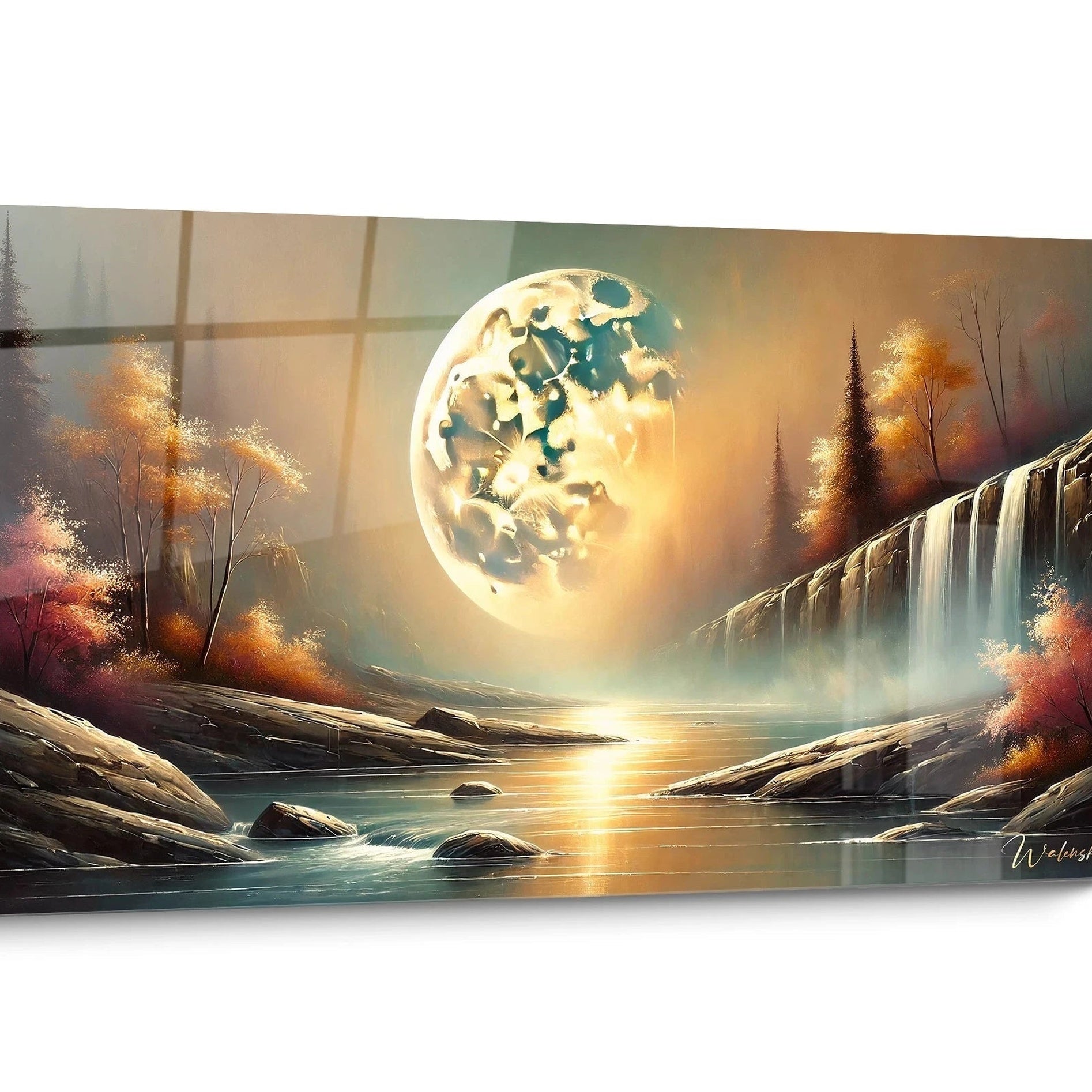 Moon Landscape Wall Art