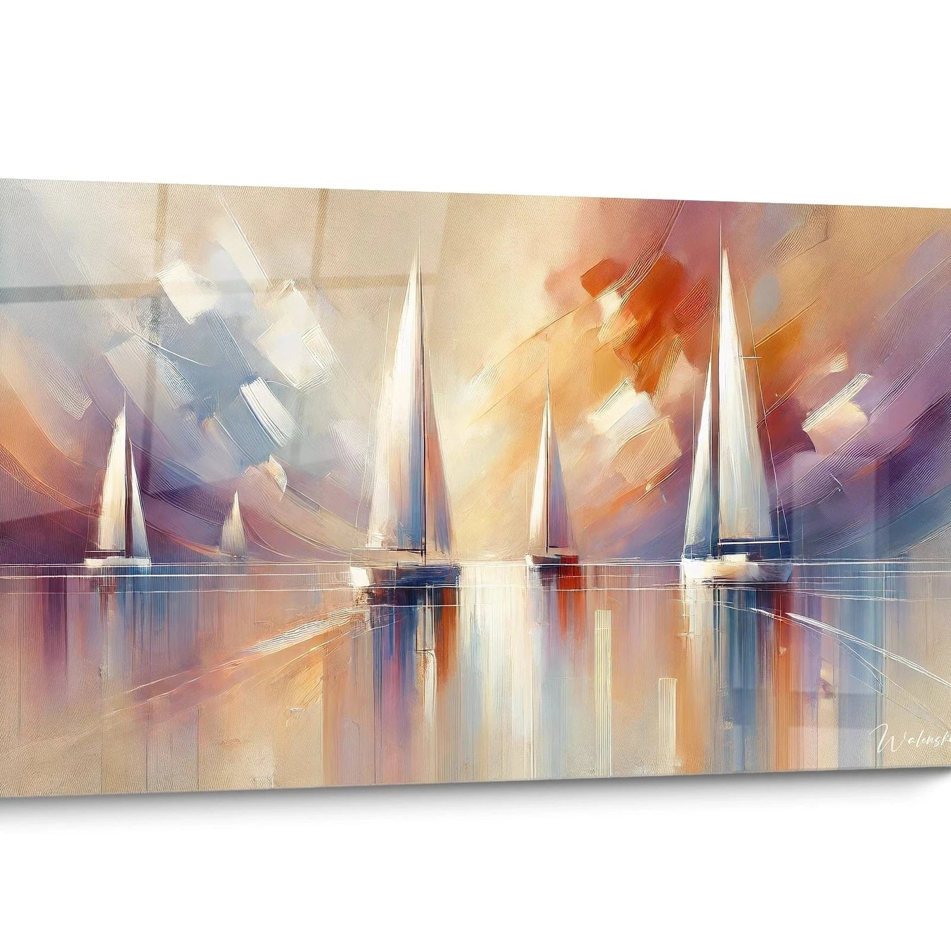 Abstract Boats & Sailing Vessels Wall Art