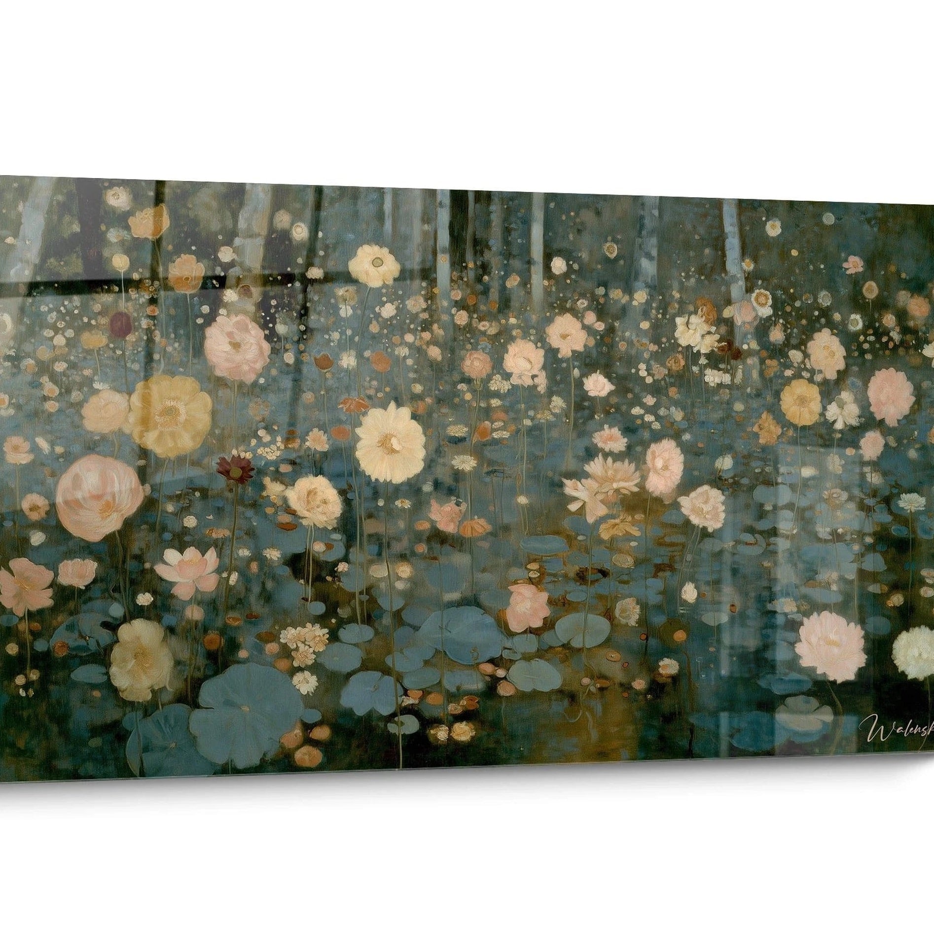 Tableau Symboliste Aquatique