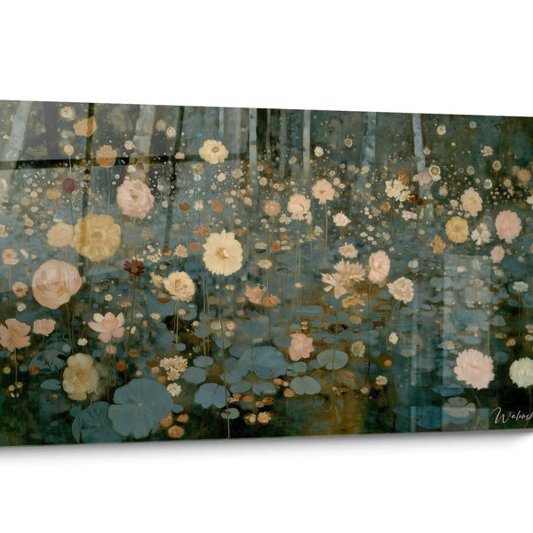 Tableau Symboliste Aquatique