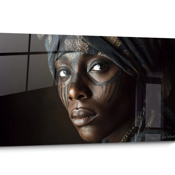 Tableau Visage africain