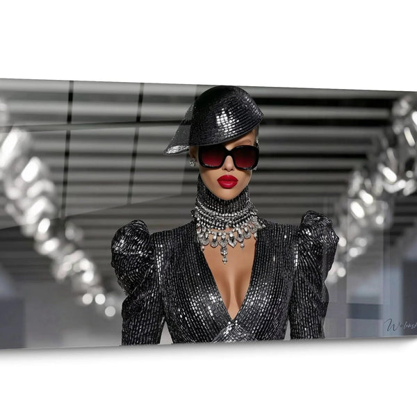Tableau Haute couture Noir et Blanc