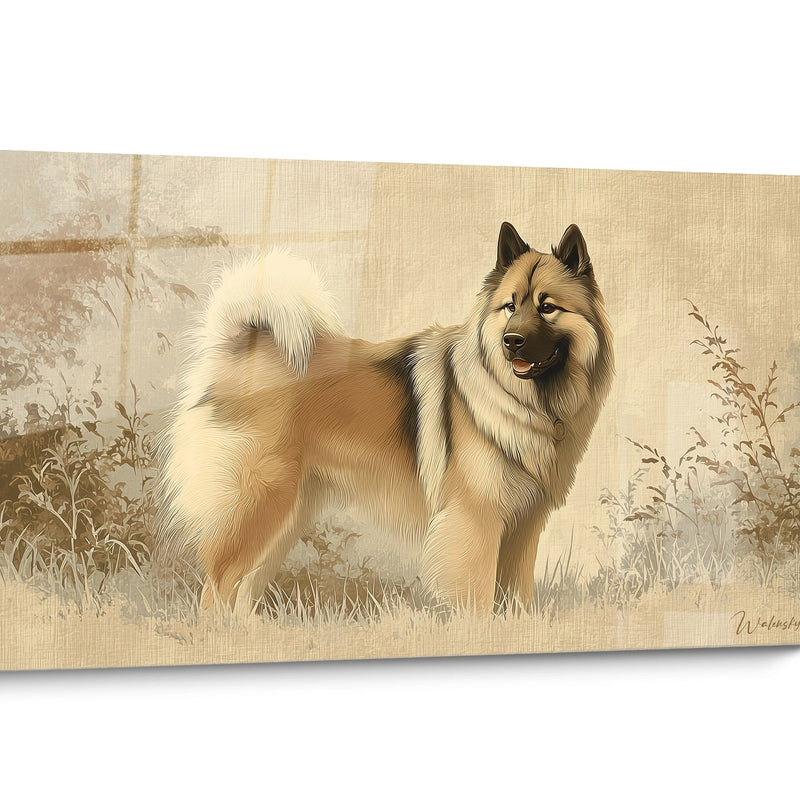 Eurasier Gemälde