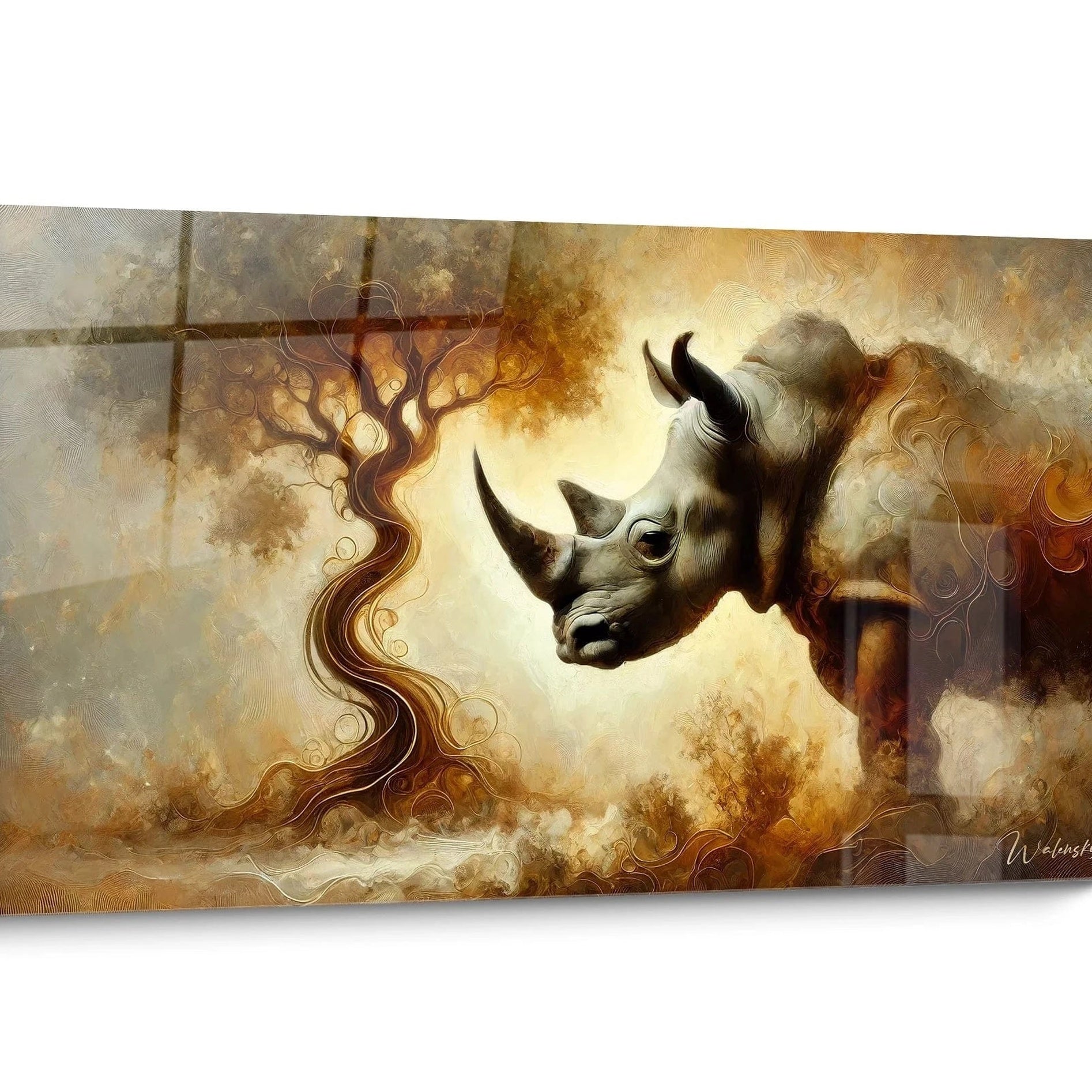 Rhinoceros Wall Art