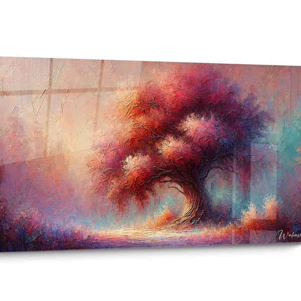 Red Wall Art for Apartment