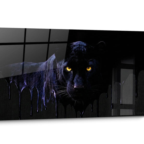 Tableau Street art dripping éclaboussures