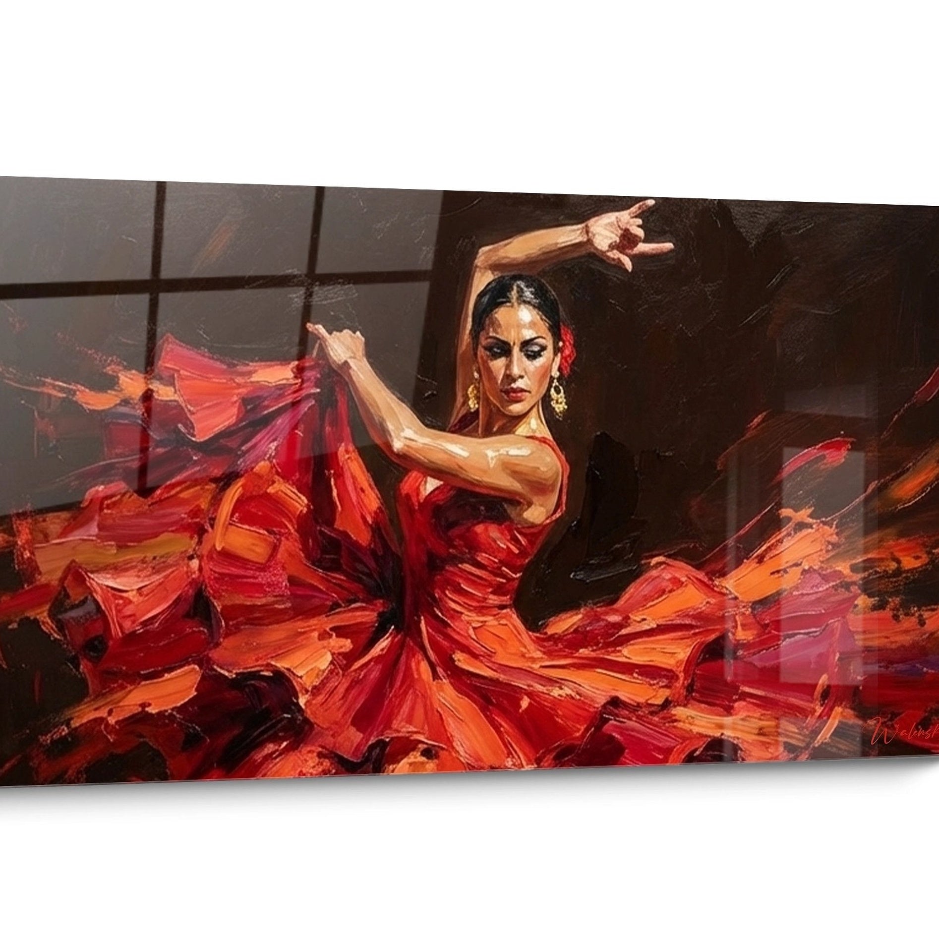 Flamencotanz Leinwand