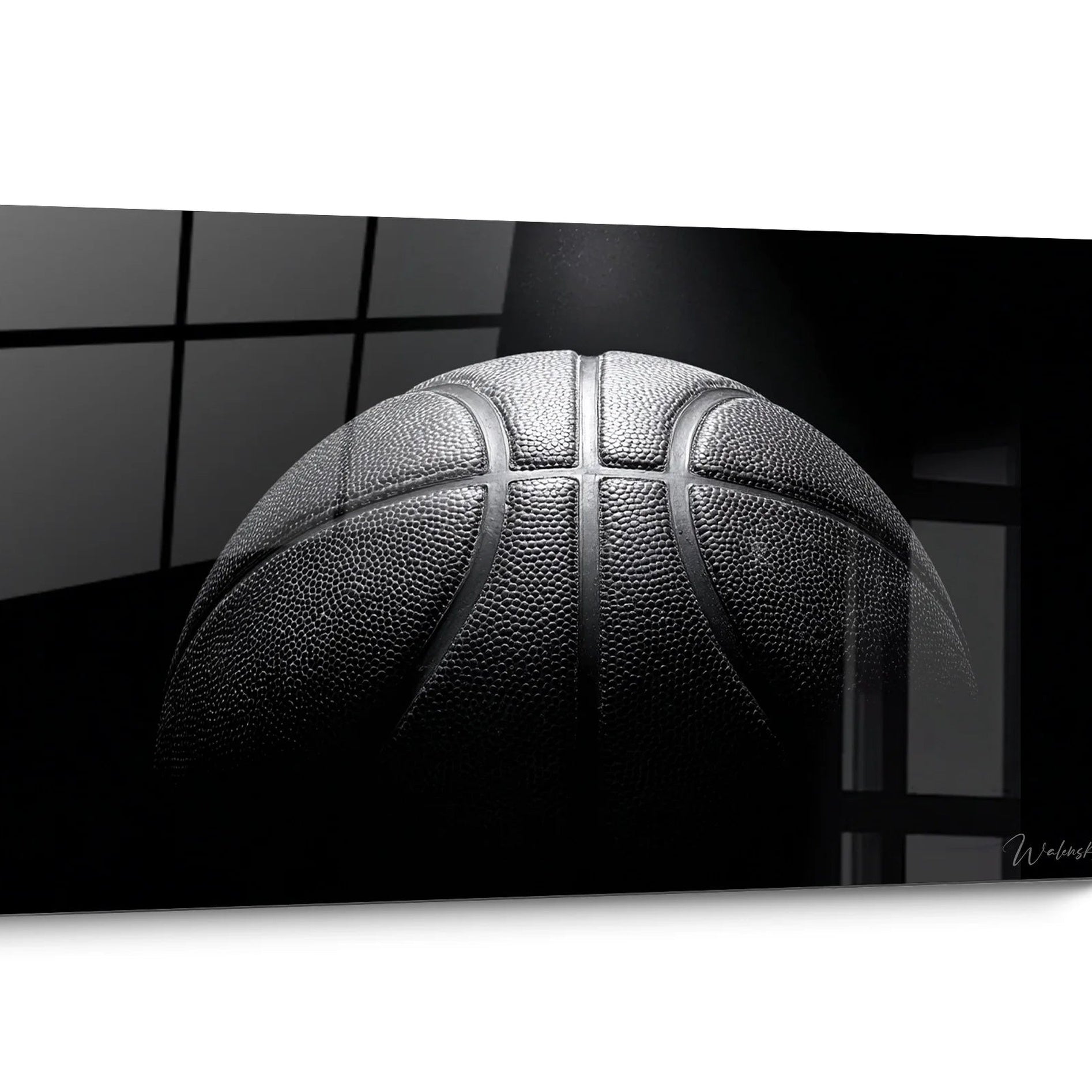 Tableau Basket Ball Noir et Blanc