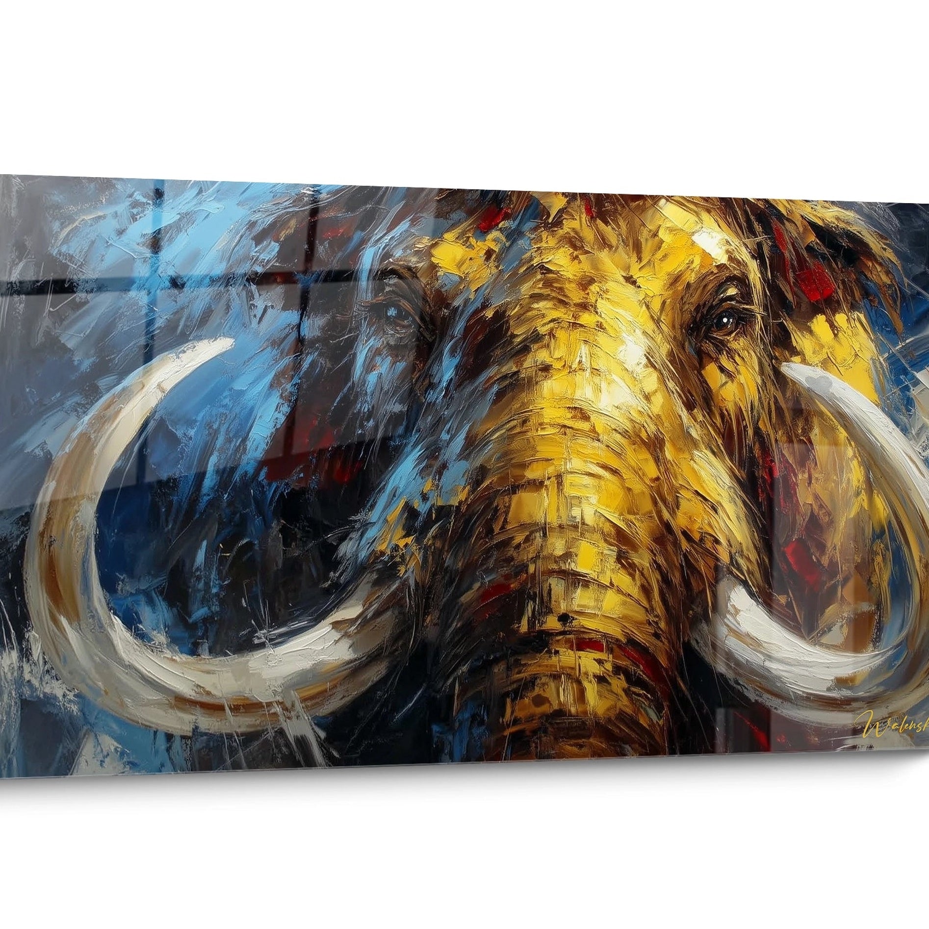 Tableau Mammouth laineux Moderne