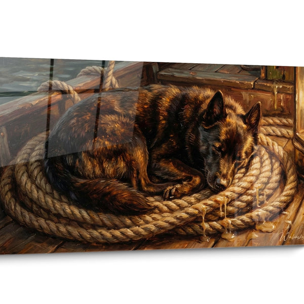 Schipperke-Hund Maritimes Wandbild