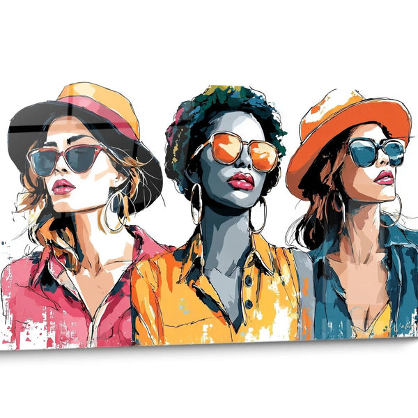 Pop Art Fashion Illustration Wall Art