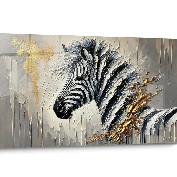 Tableau Zebre Doré