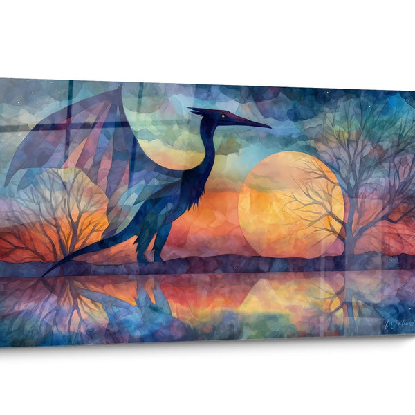 Tableau Quetzalcoatlus Moderne